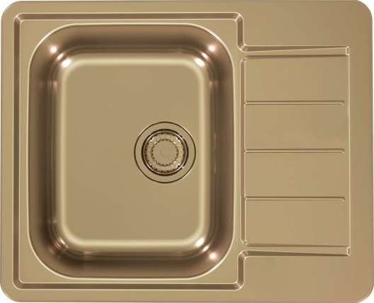 Фото товара: ALVEUS LINE MONARCH 110 BRONZE, мойка, нерж.сталь, бронза ( в комплекте с выпуском и сифоном)