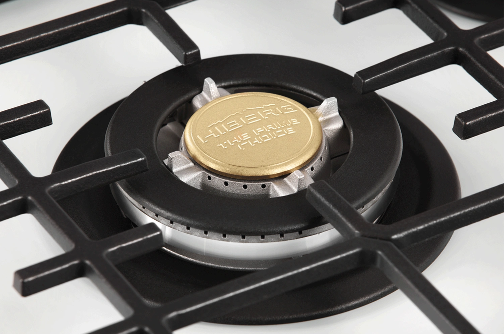 HIBERG VM 7155 W Детальное фото товара: HIBERG VM 7155 W газовая поверхность