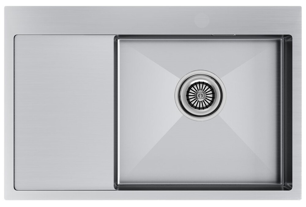 Детальное фото товара: Paulmark KRONER 78F, мойка, нержавеющая сталь брашированная