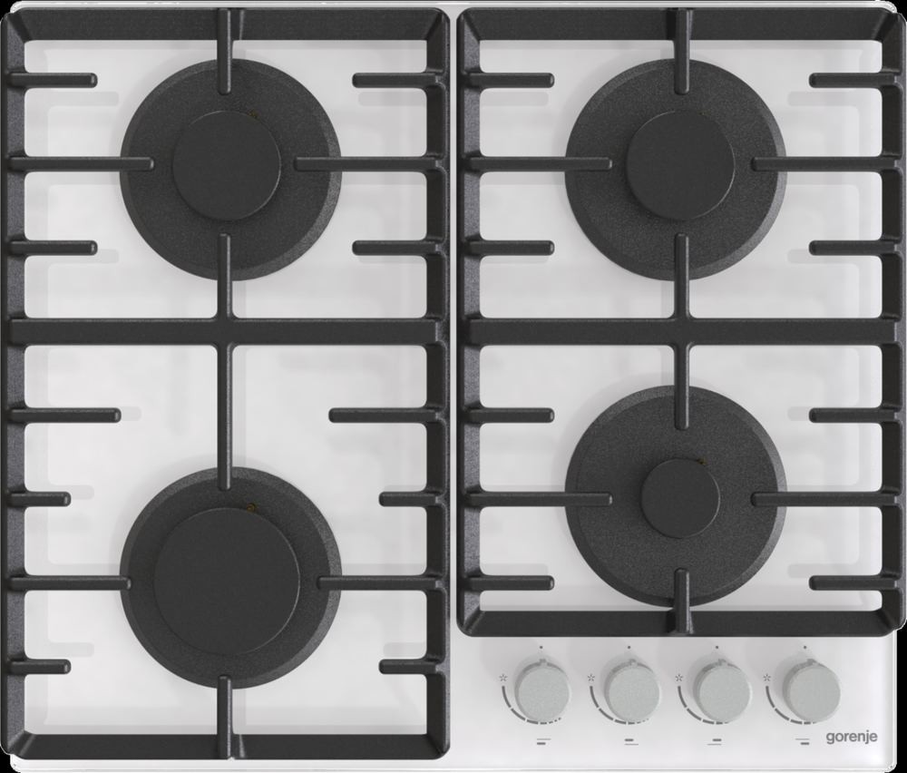 Gorenje GT642AXW Детальное фото товара: Gorenje GT642AXW газовая поверхность