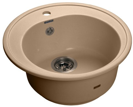 GranFest RONDO GF-R-510, мойка, мрамор, топаз Фото товара: GranFest RONDO GF-R-510, мойка, мрамор, топаз