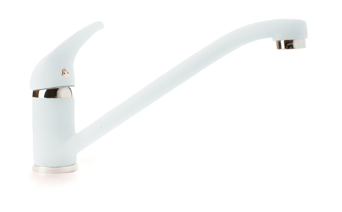 Детальное фото товара: GranFest 1023, смеситель, мрамор, иней