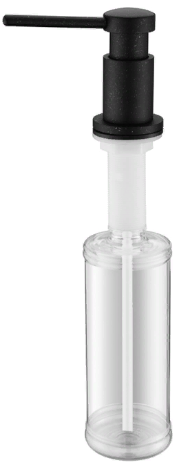 Фото товара: Paulmark BREVIT, дозатор для моющего средства, черный металлик