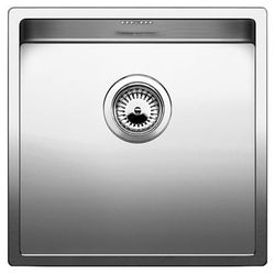 Детальное фото товара: Blanco Claron 400-U, мойка, нержавеющая сталь с зеркальной полировкой