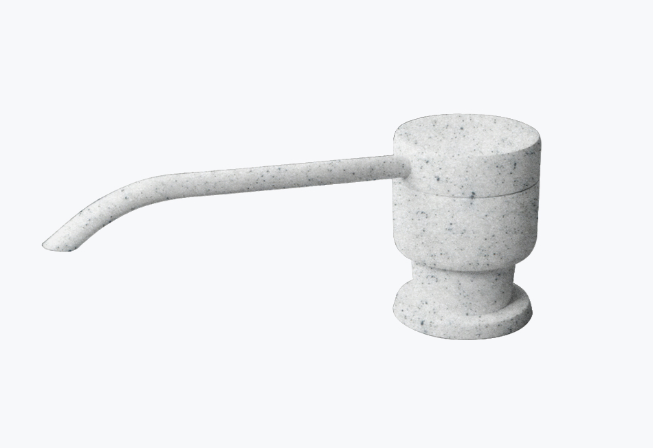 Polygran Дозатор для жидкого мыла, светло-серый 314 Фото товара: Polygran Дозатор для жидкого мыла, светло-серый 314