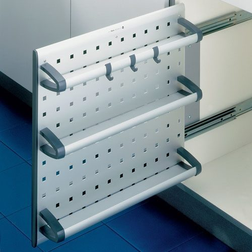 Детальное фото товара: Hailo Vario выдвижная система в шкаф с распашной дверью от 150 мм