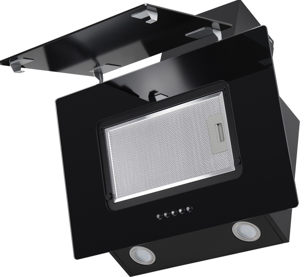 Детальное фото товара: Maunfeld WIND PUSH 60 Glass Black