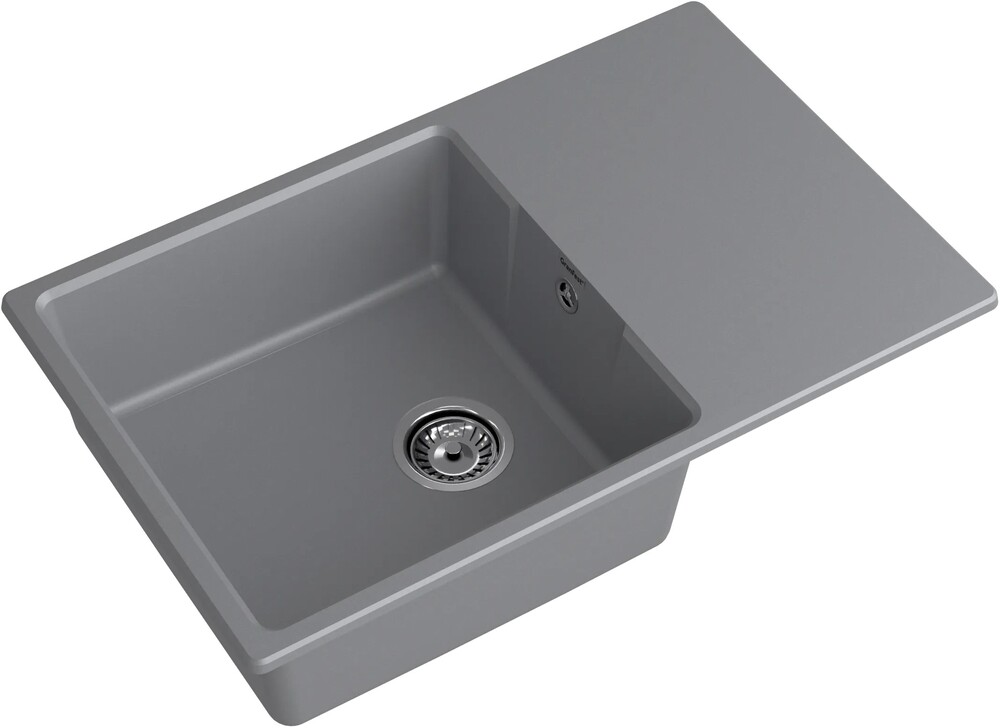GranFest URBAN 678L, мойка, гранит, темно-серый Детальное фото товара: GranFest URBAN 678L, мойка, гранит, темно-серый