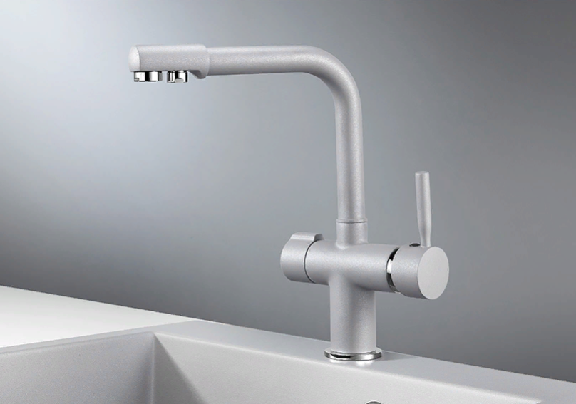 Фото товара: GRANULA 2088 смеситель, гранит, алюминиум