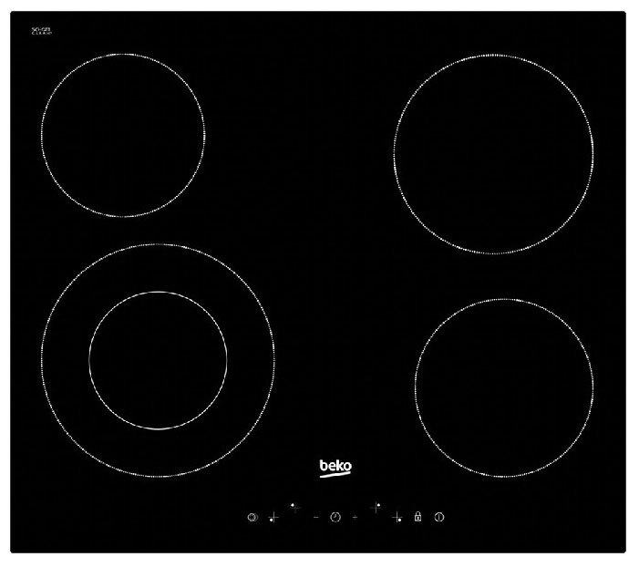 Фото товара: Beko HIC64402T стеклокерамическая поверхность