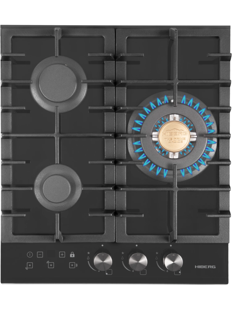 Фото товара: HIBERG VM 4535 B газовая поверхность