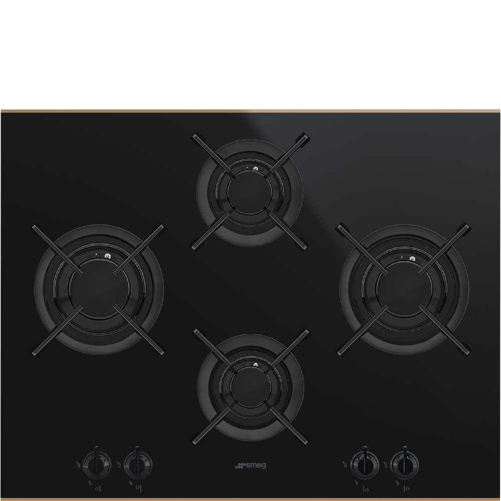 Smeg PV664LCNR Детальное фото товара: Smeg PV664LCNR газовая поверхность
