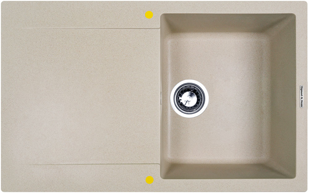 Фото товара: Zigmund & Shtain RECHTECK 775, мойка, осенняя трава 