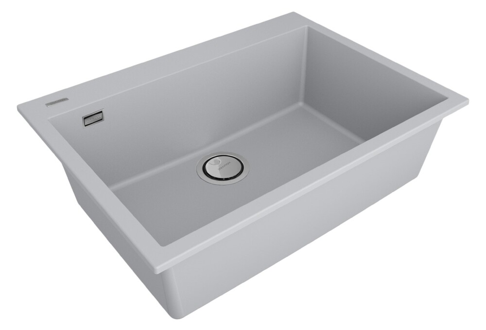 Детальное фото товара: Paulmark DECORATION 69, мойка, гранит, серый