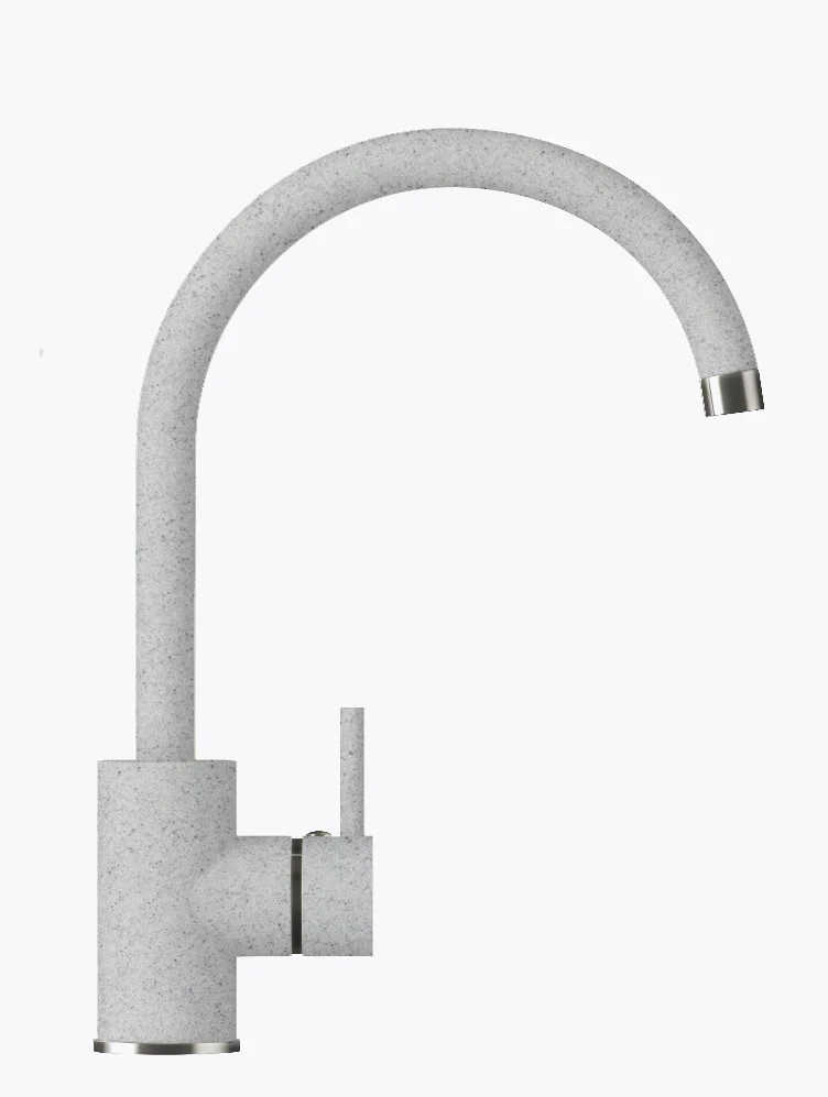 Фото товара: Polygran Элара, смеситель, светло-серый 314