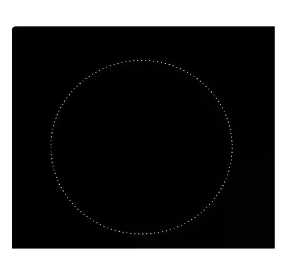 Детальное фото товара: LEX EVH 640A BL стеклокерамическая поверхность