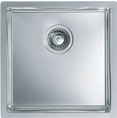 Фото товара: ALVEUS QUADRIX 30 BRS-90, мойка, нержавеющая сталь брашированная (в комплекте с сифоном 1130550)