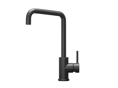 Фото товара: GRANULA 7110 смеситель, нержавеющая сталь, черный матовый