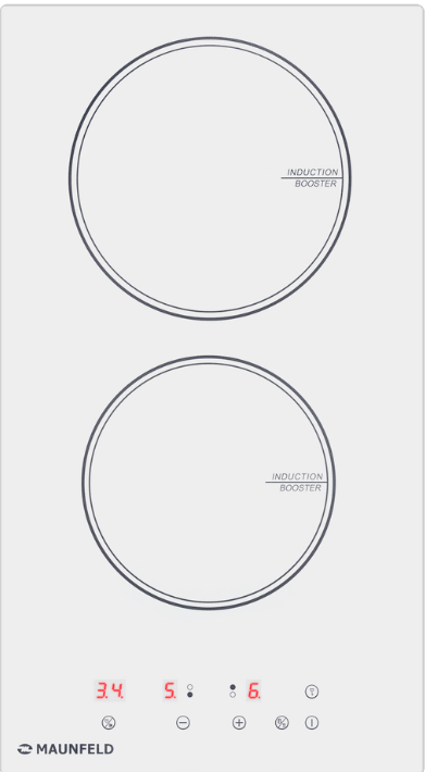 Фото товара: Maunfeld CVI292WH индукционная поверхность