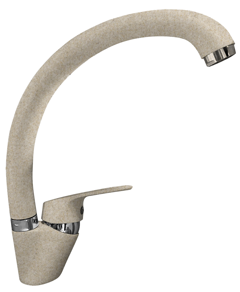 Фото товара: GranFest QUARZ Z3323, смеситель, гранит, песочный