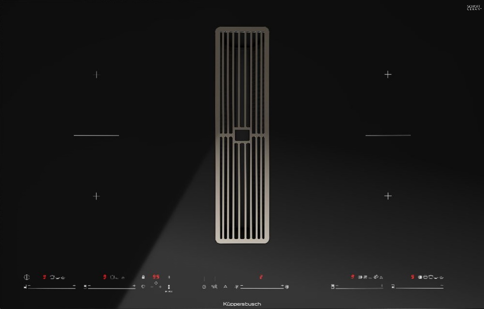 Фото товара: Kuppersbusch KMI 8590.0 SR Black Chrome индукционная поверхность