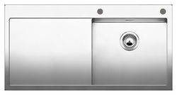 Детальное фото товара: Blanco Claron 5S-IF/A, мойка, чаша справа, нержавеющая сталь с зеркальной полировкой