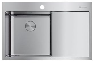 Фото товара: Omoikiri Akisame 78-IN-L, мойка, нержавеющая сталь, чаша слева