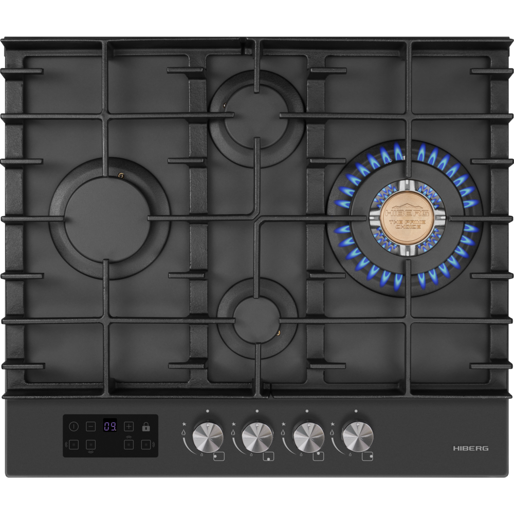 Фото товара: HIBERG VM 6245 Gr газовая поверхность