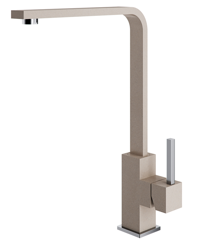 Фото товара: ALVEUS GENESIS JENNY G55 BEIGE, смеситель, гранит, бежевый