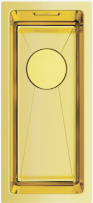 Фото товара: Omoikiri Taki 20-U/IF-LG, мойка, нержавеющая сталь/светлое золото