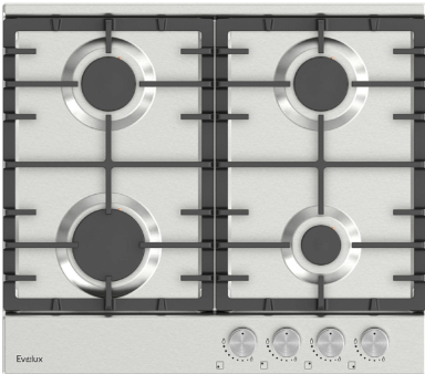 Фото товара: Evelux HEG 600 X газовая поверхность