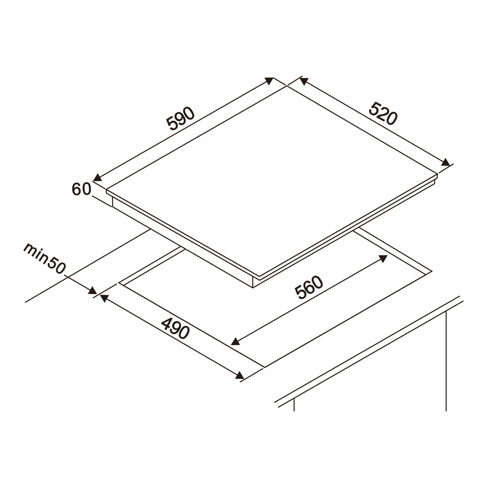 Детальное фото товара: Hansa BHI68810 индукционная поверхность