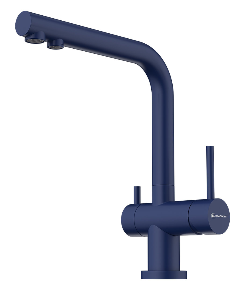 Фото товара: Omoikiri Nagano-IB, смеситель, indigo blue