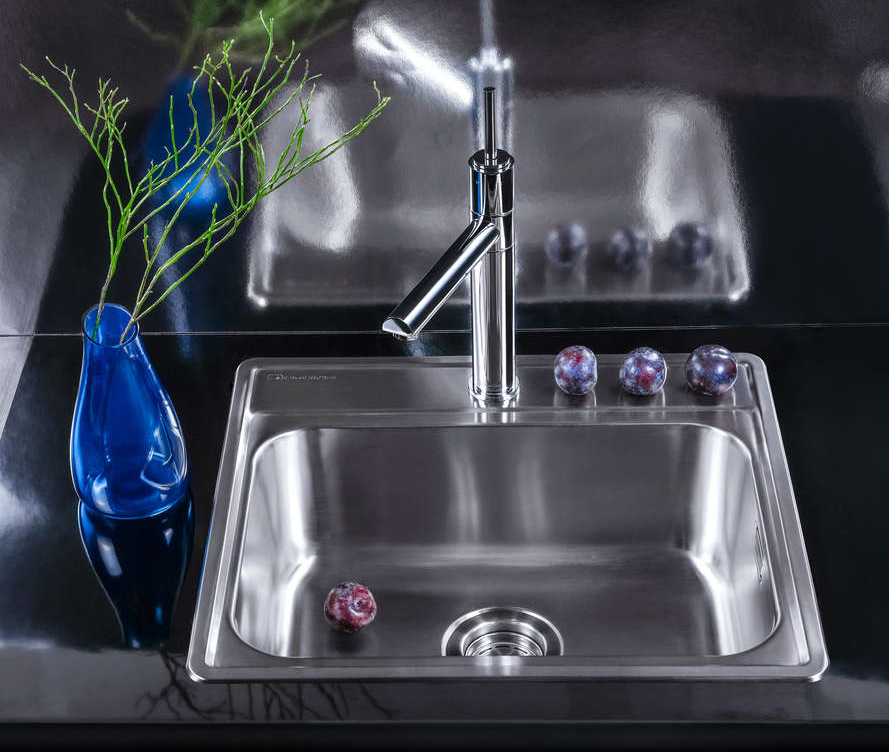 Omoikiri Ashi 56-IN, мойка, нерж.сталь/нержавеющая сталь Детальное фото товара: Omoikiri Ashi 56-IN, мойка, нерж.сталь/нержавеющая сталь