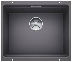 Фото товара: Blanco Etagon 500-U, мойка, гранит, темная скала