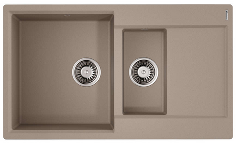 Фото товара: Omoikiri Daisen 86-2-SA, мойка, гранит, бежевый