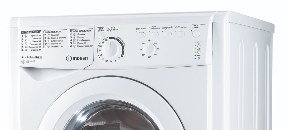 Indesit EWSB 5085 CIS Детальное фото товара: Indesit EWSB 5085 CIS