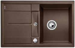Фото товара: Blanco Metra 45S-F, мойка, гранит, кофе, с клапаном-автоматом