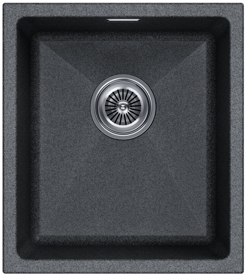 Детальное фото товара: Paulmark LUMI 41UNI, мойка, гранит, графит