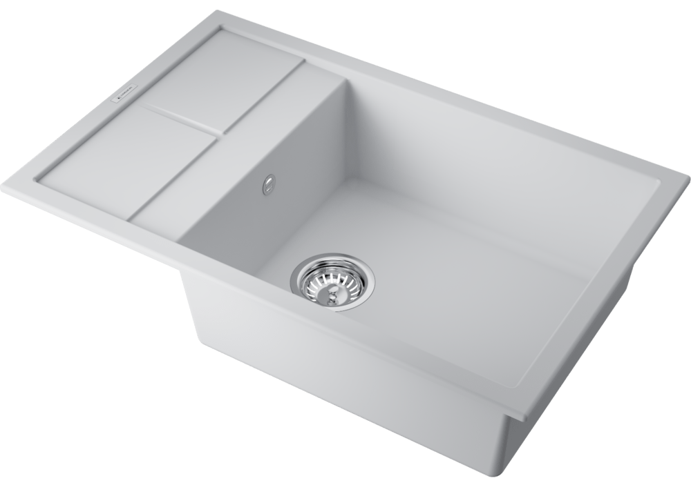 Детальное фото товара: Omoikiri Sumi 78A-LB-WH, мойка, керамика, белый