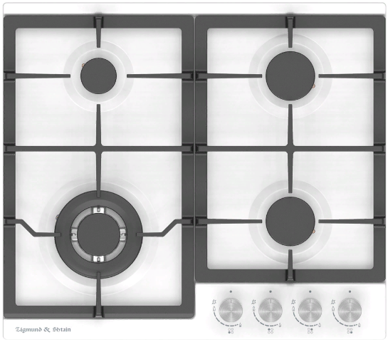 Фото товара: Zigmund & Shtain G 14.6 W газовая поверхность