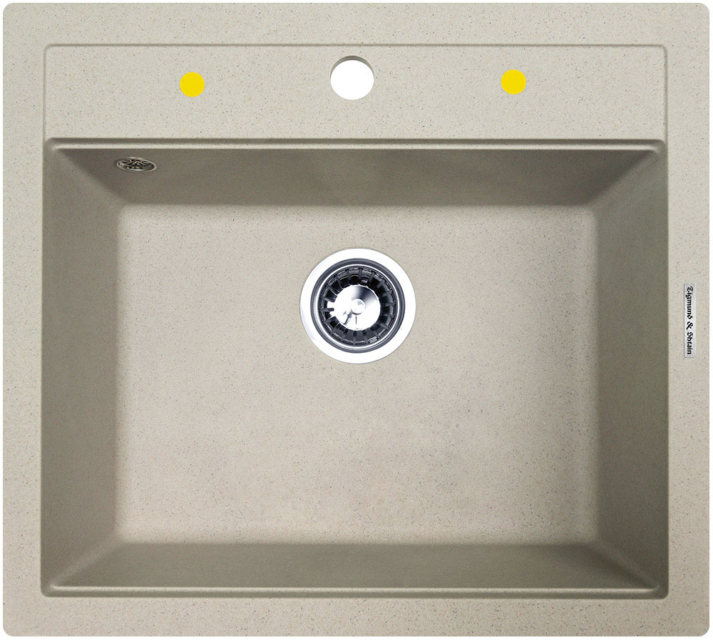 Фото товара: Zigmund & Shtain PLATZ 560, мойка, речной песок 