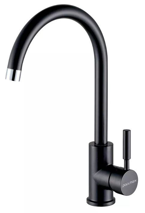 Фото товара: Paulmark HOLSTEIN, смеситель, гранит, антрацит