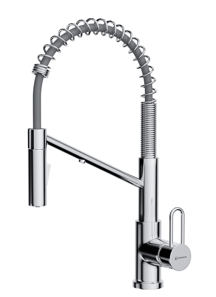 Фото товара: Omoikiri Mikawa 2 Plus-SB-C, смеситель, хром