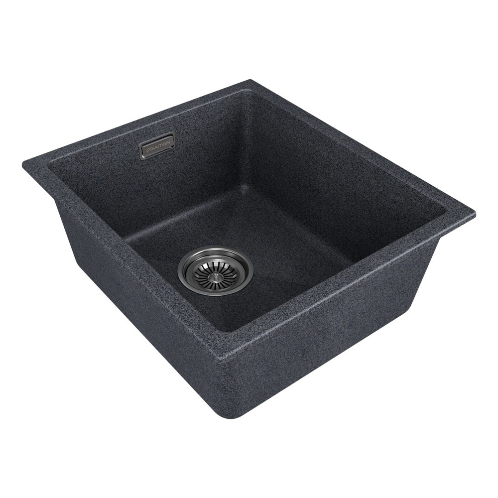 Детальное фото товара: Paulmark LUMI 41UNI, мойка, гранит, графит