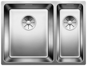 Фото товара: Blanco Andano 340/180-U, мойка, нерж. сталь с зеркальной полировкой, без клапана-автомата, левая