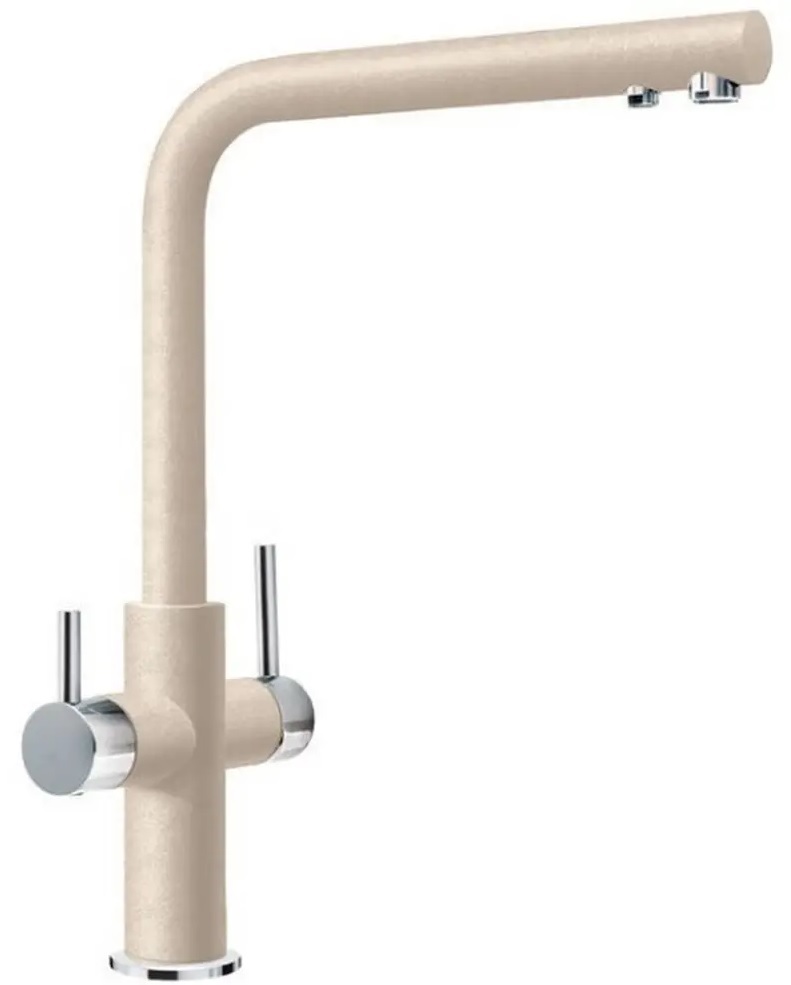Фото товара: Franke Neptune Clear Water, смеситель, гранит, миндаль