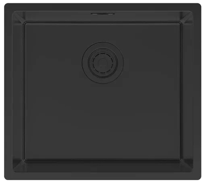 Фото товара: Paulmark LASSAN 49 UNI, мойка, нержавеющая сталь, матовый черный