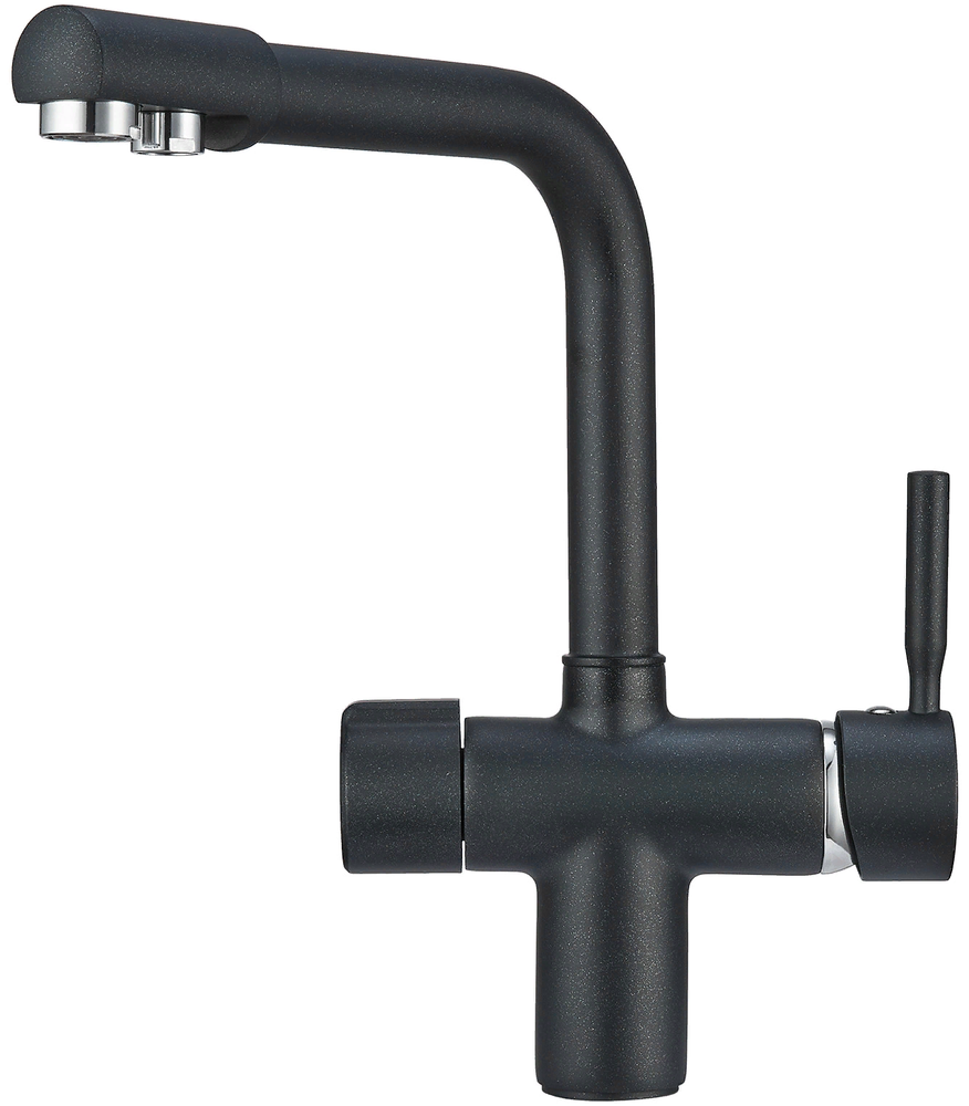 Фото товара: GRANULA 2088 смеситель, гранит, шварц