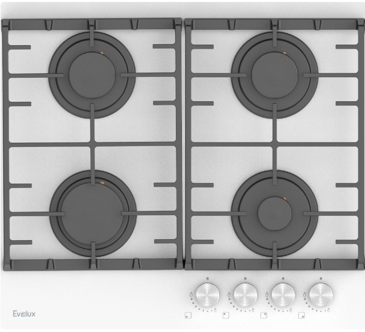 Фото товара: Evelux HEG 600 WG газовая поверхность